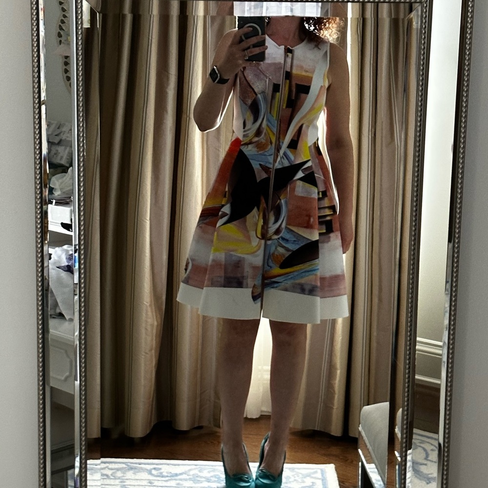 Clover Canyon Abstract print dreSs